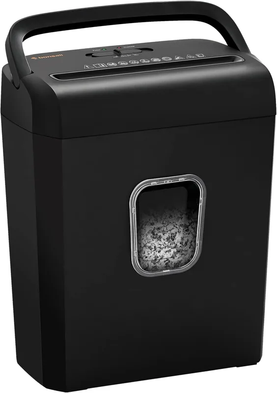 Bonsaii C234-A 6-Sheet Micro-Cut Shredder