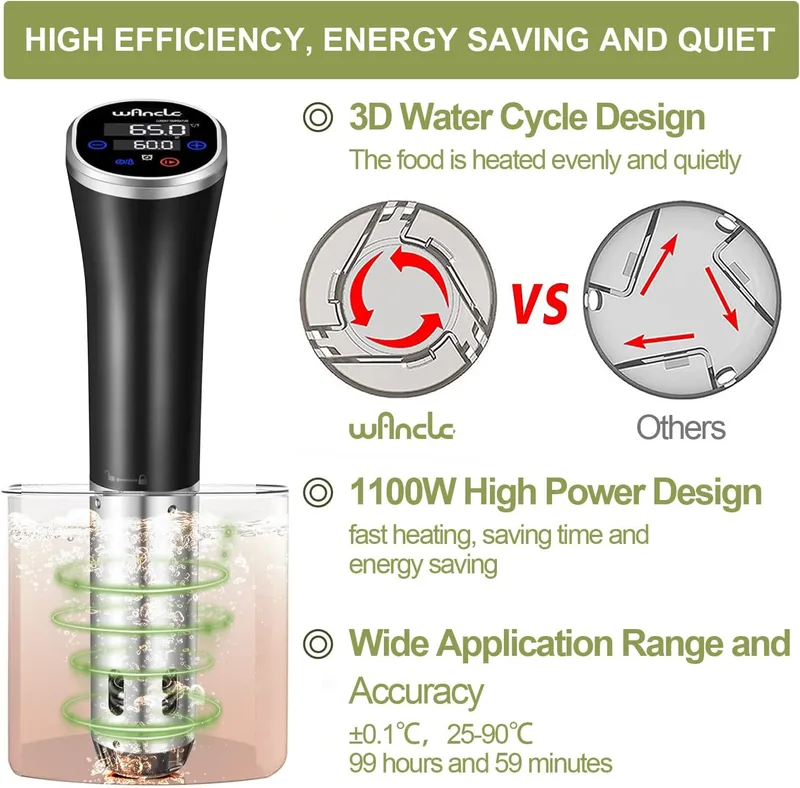 Wancle 1100W Thermal Immersion Circulator